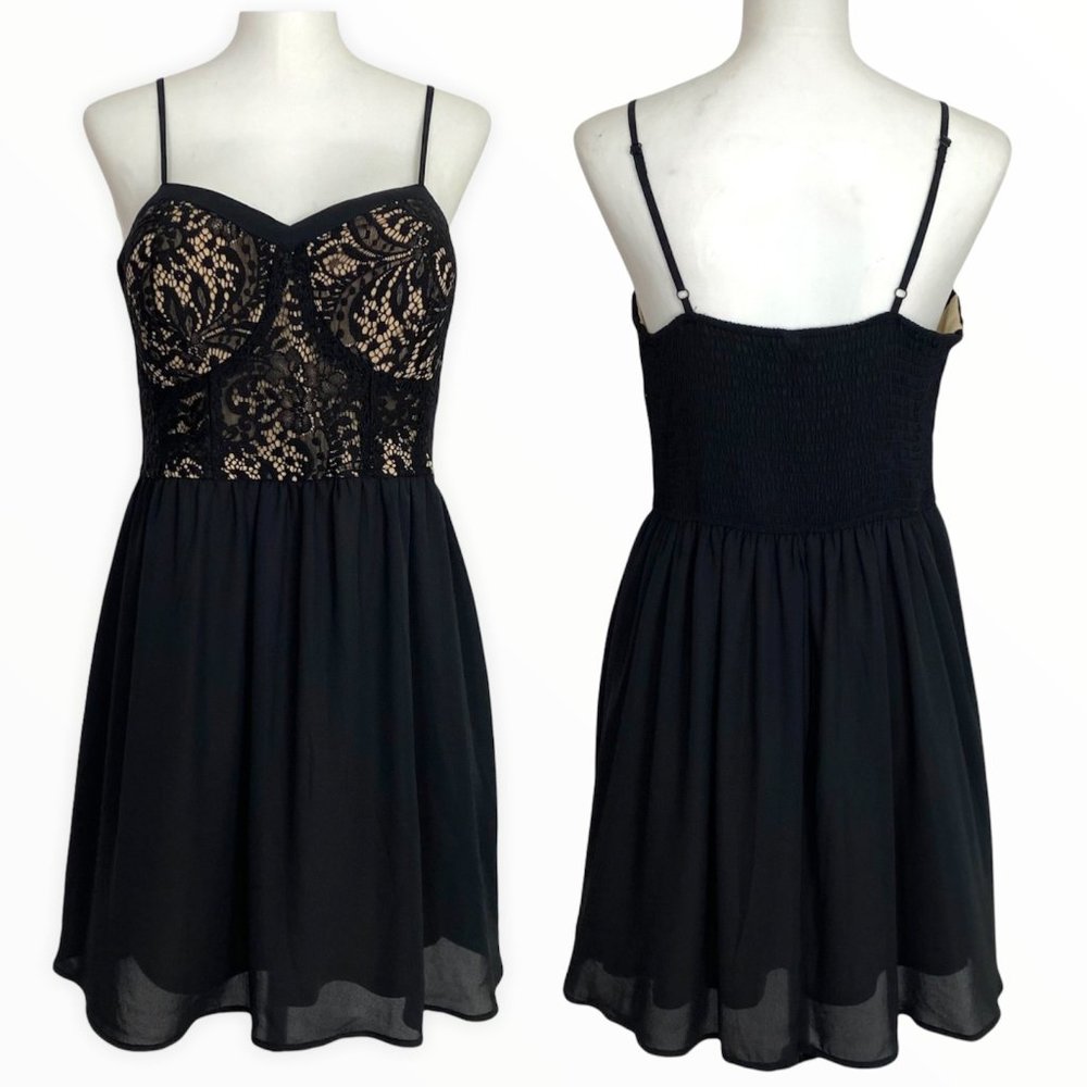Target|Xhilaration Lace Top Spaghetti Strap Dress